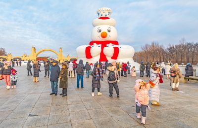 太阳岛雪博会试开园