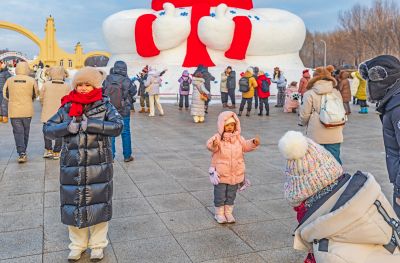 太阳岛雪博会试开园