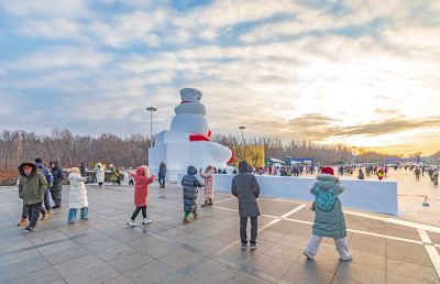 太阳岛雪博会试开园