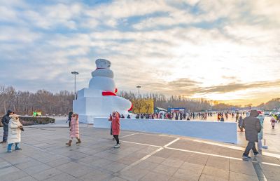 太阳岛雪博会试开园