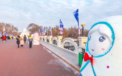 太阳岛雪博会试开园