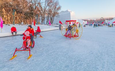 太阳岛雪博会试开园 