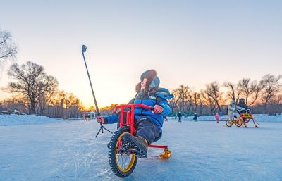 太阳岛雪博会试开园 