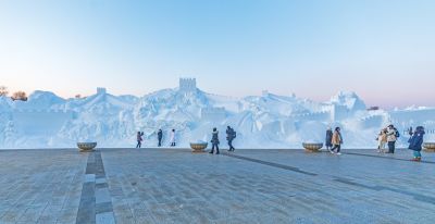 太阳岛雪博会试开园 