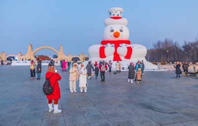 太阳岛雪博会试开园 