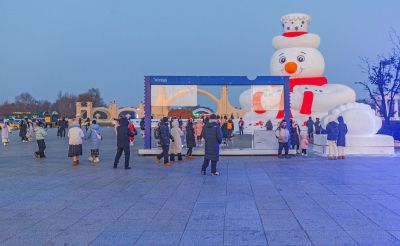 太阳岛雪博会试开园 