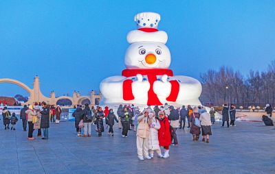 太阳岛雪博会试开园 