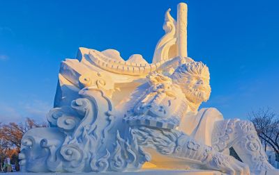 太阳岛雪博会试开园 