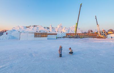 太阳岛雪博会试开园 