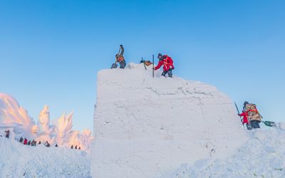 太阳岛雪博会试开园 