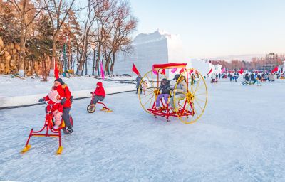太阳岛雪博会试开园 