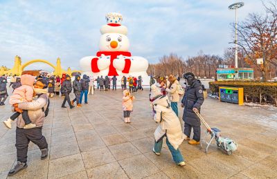 太阳岛雪博会试开园 