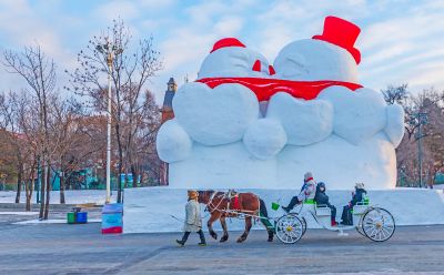 太阳岛雪博会试开园 