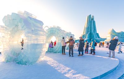 冰雪大世界开园 
