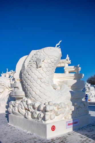 龙江森工杯东北三省一区工会雪雕冰雕职工技能大赛