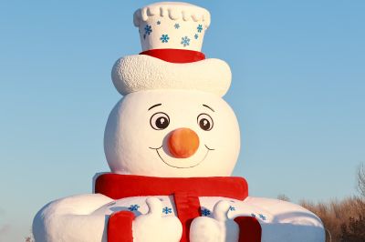 太阳岛大雪人雪人先生