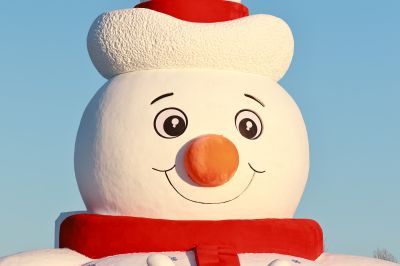 太阳岛大雪人雪人先生