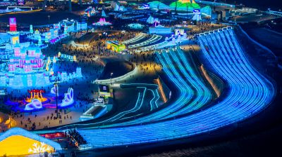 冰雪大世界夜景