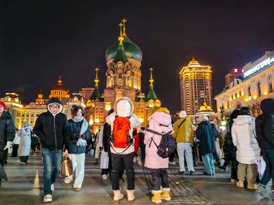 夜晚索菲亚教堂