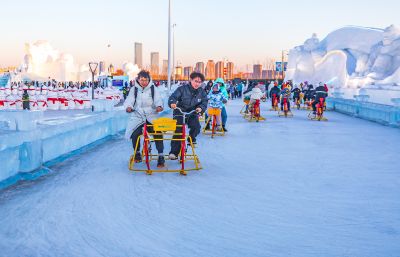 冰雪大世界闭园 （2月26日）