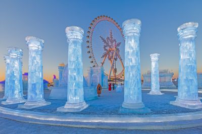 冰雪大世界闭园 （2月26日）