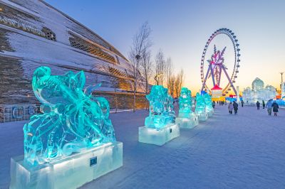冰雪大世界闭园 （2月26日）