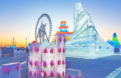 冰雪大世界闭园 （2月26日）