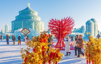 冰雪大世界闭园 （2月26日）