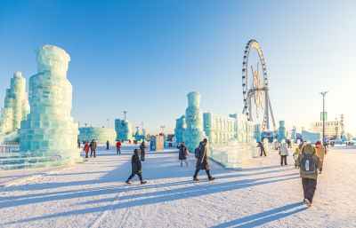 冰雪大世界闭园 （2月26日）