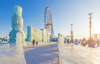 冰雪大世界闭园 （2月26日）