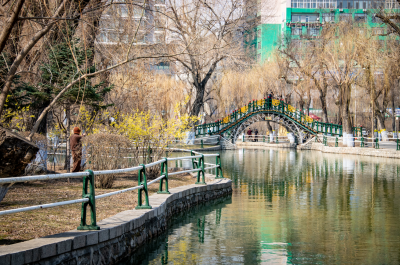春季城市