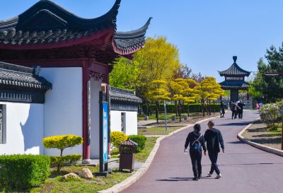 春季城市