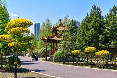 春季城市