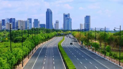 春季城市