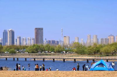 春季城市
