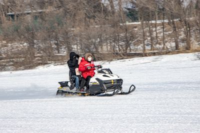 城市风景太阳岛公园雪博会