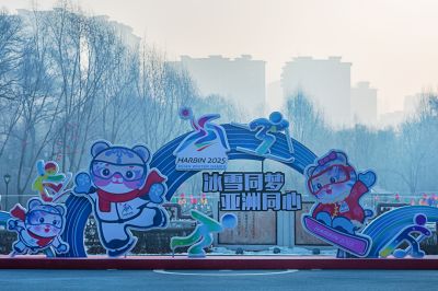 劳动公园冰雪彩灯乐园照片 （1月份照片）