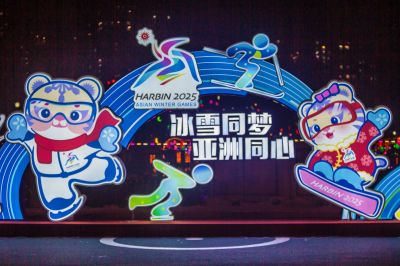 劳动公园冰雪彩灯乐园照片 （1月份照片）