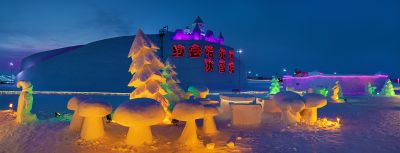 尔滨之心欢乐岛照片 （1月份照片）
