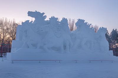 冬日太阳岛雪博会（1月份照片）