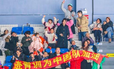 上合组织雪地足球赛开幕（3月1日）