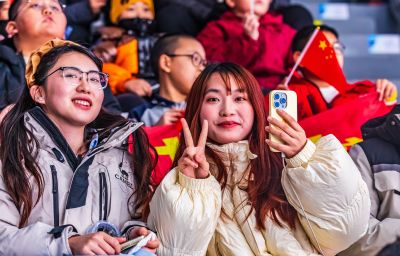 上合组织雪地足球赛开幕（3月1日）