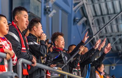 上合组织雪地足球赛开幕（3月1日）