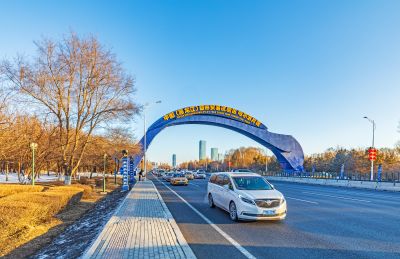 公路大桥两岸风光（2月22日）