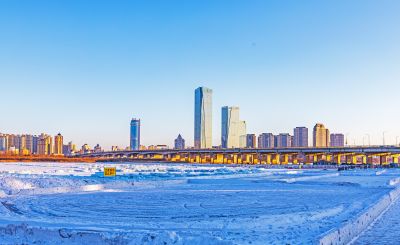 公路大桥两岸风光（2月22日）