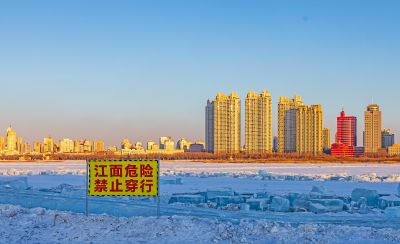 公路大桥两岸风光（2月22日）