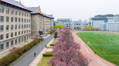 哈尔滨工程大学杏花初绽