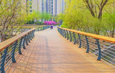 春天的松溪公园