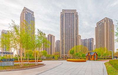 春天的松溪公园春花开放