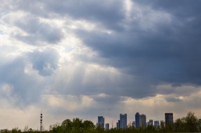 城市风光松花江湿地